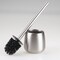 mDesign Replacement Toilet Bowl Brush Head, Screw-On Design, 2 Pack - Black